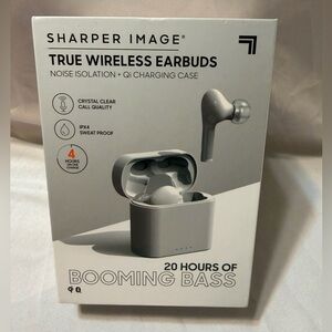 Sharper Image True Wireless Earbuds